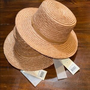 NWT X2 WILL + BEAR LITTLE HARVEY AMBER HAT🌸